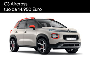 Citroën C3 Aircross tuo da 14.950 Euro da Spazio a Torino