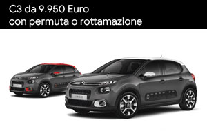 Nuova Citroën C3 da 9.950 Euro da Spazio a Torino