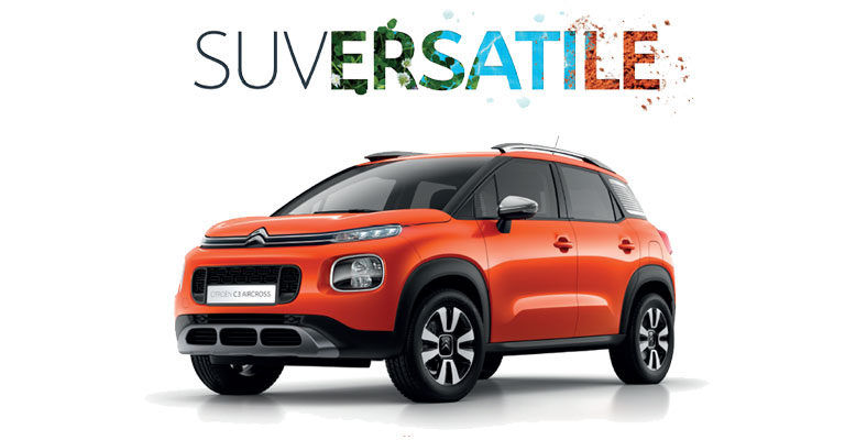 Nuova Citroën C3 Aircross da 13.950 Euro da Spazio a Torino