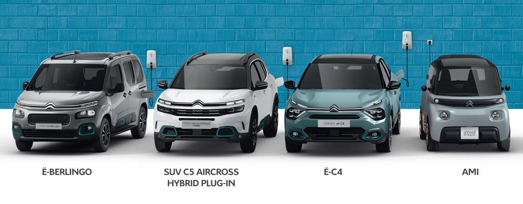 gamma ibrida ed elettrica Citroën