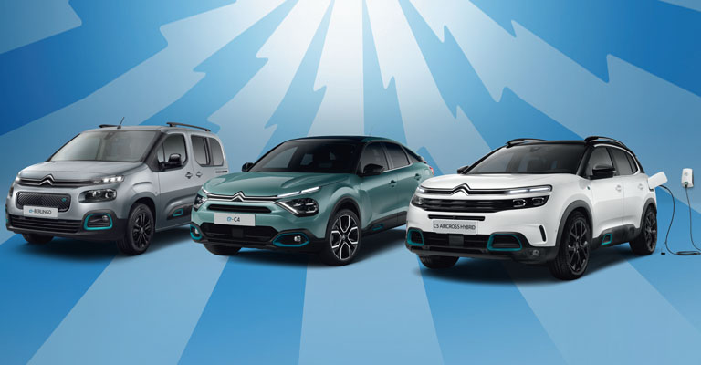 Gamma ibrida ed elettrica Citroën Tua con bonus fino a 7.000€