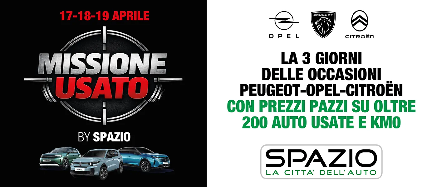 Missione usato spazio - aprile 26